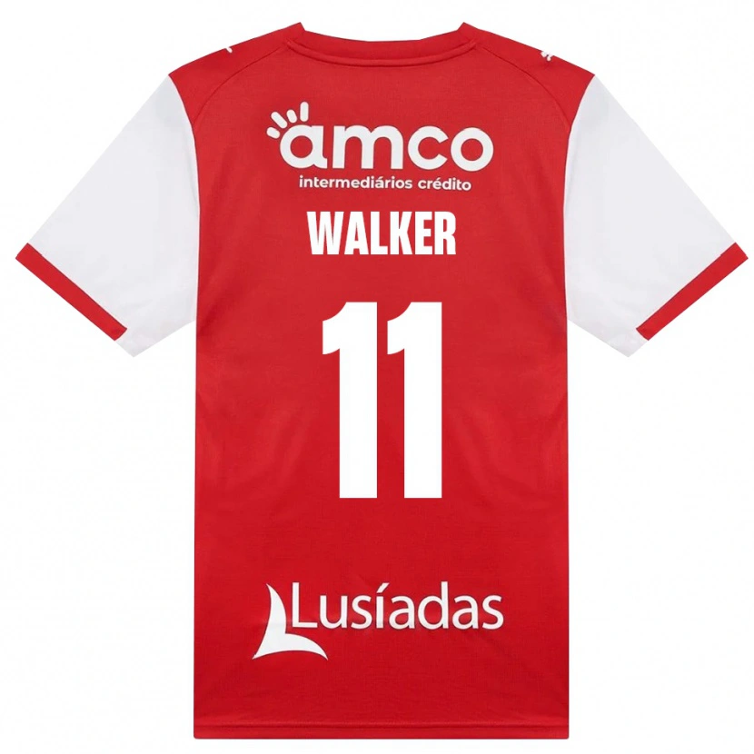 Danxen Kinder Ellie Walker #11 Weiß Rot Schwarz Heimtrikot Trikot 2026/27 T-Shirt Schweiz