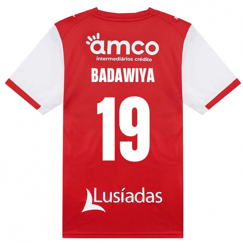 Danxen Kinder Rola Badawiya #19 Weiß Rot Schwarz Heimtrikot Trikot 2026/27 T-Shirt Schweiz