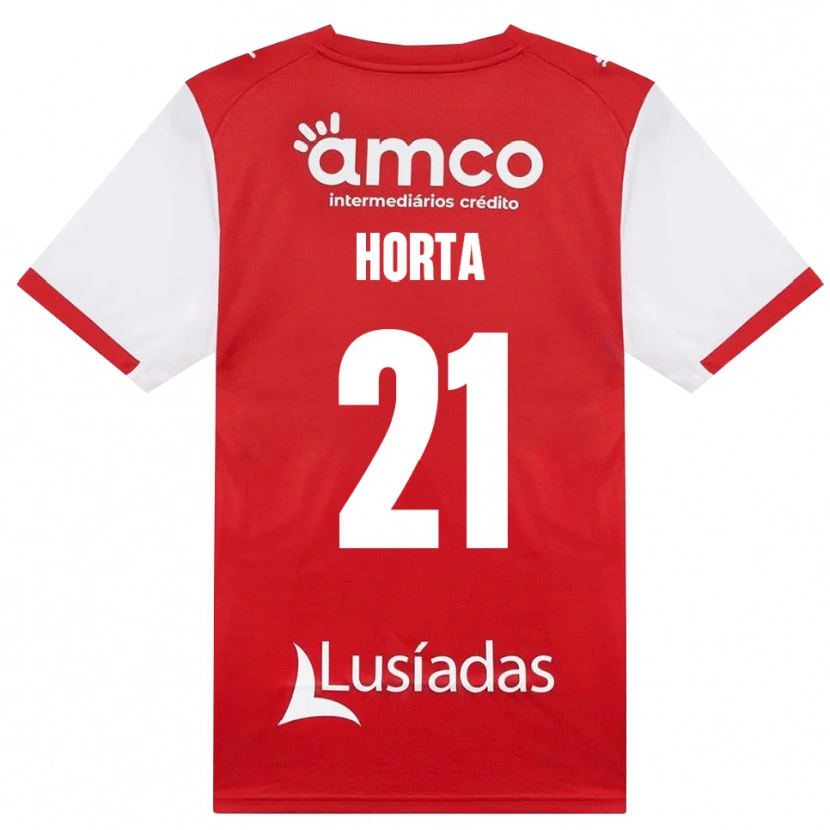 Danxen Kinder Ricardo Horta #21 Weiß Rot Schwarz Heimtrikot Trikot 2026/27 T-Shirt Schweiz