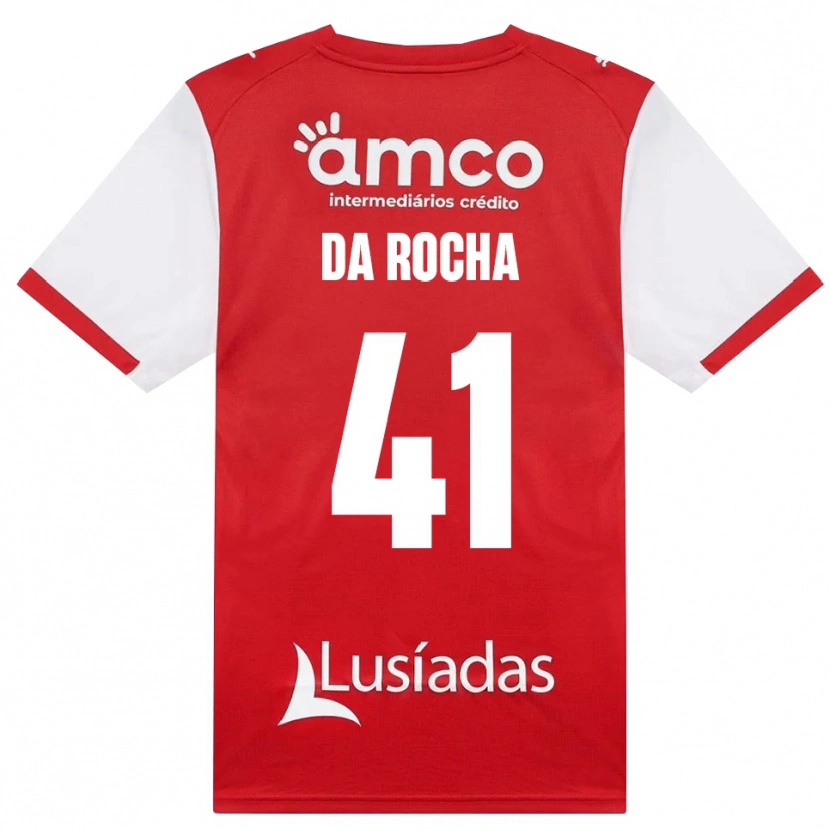 Danxen Kinder Yanis Da Rocha #41 Weiß Rot Schwarz Heimtrikot Trikot 2026/27 T-Shirt Schweiz