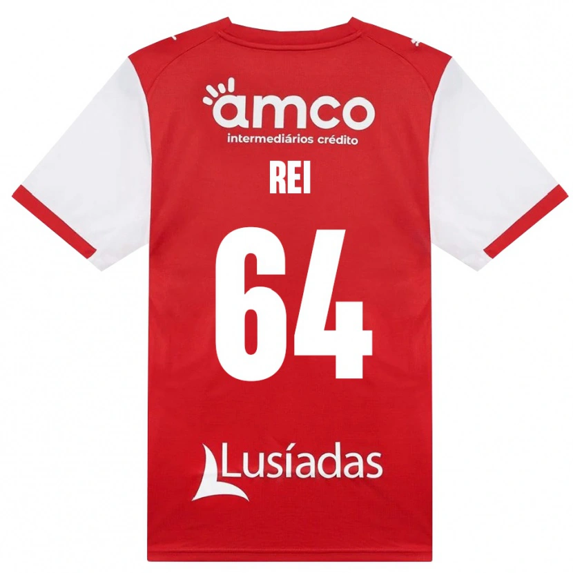Danxen Kinder Ricardo Rei #64 Weiß Rot Schwarz Heimtrikot Trikot 2026/27 T-Shirt Schweiz