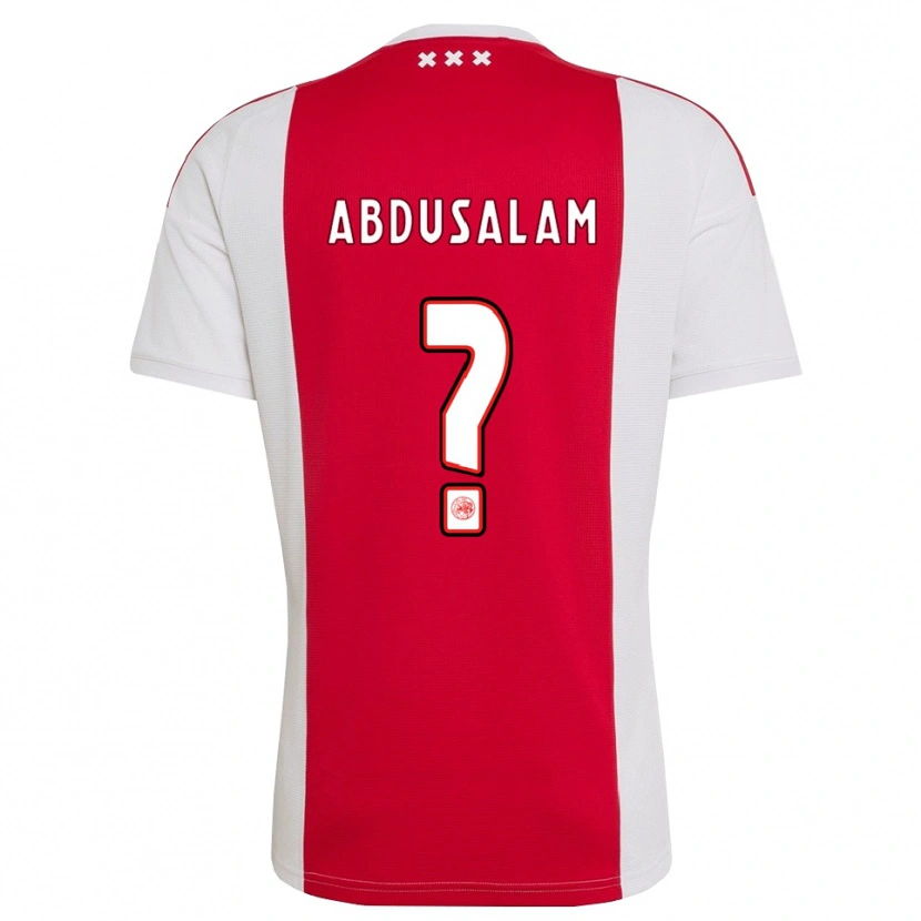 Danxen Kinder Musabe Abdusalam #0 Rot Weiß Gelb Heimtrikot Trikot 2026/27 T-Shirt Schweiz