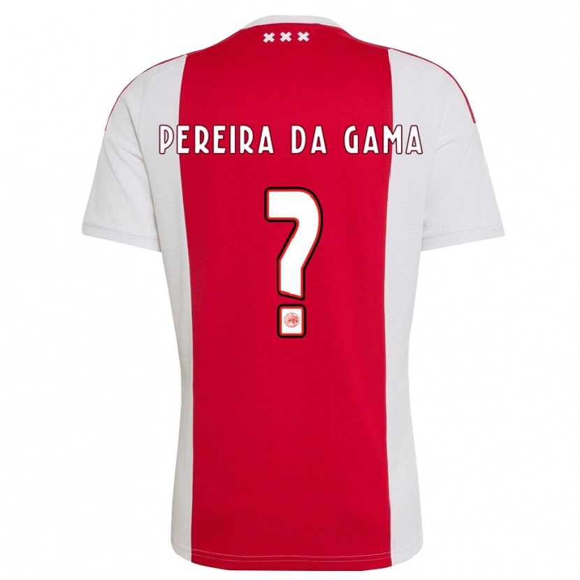 Danxen Kinder Haniel Pereira Da Gama #0 Rot Weiß Gelb Heimtrikot Trikot 2026/27 T-Shirt Schweiz