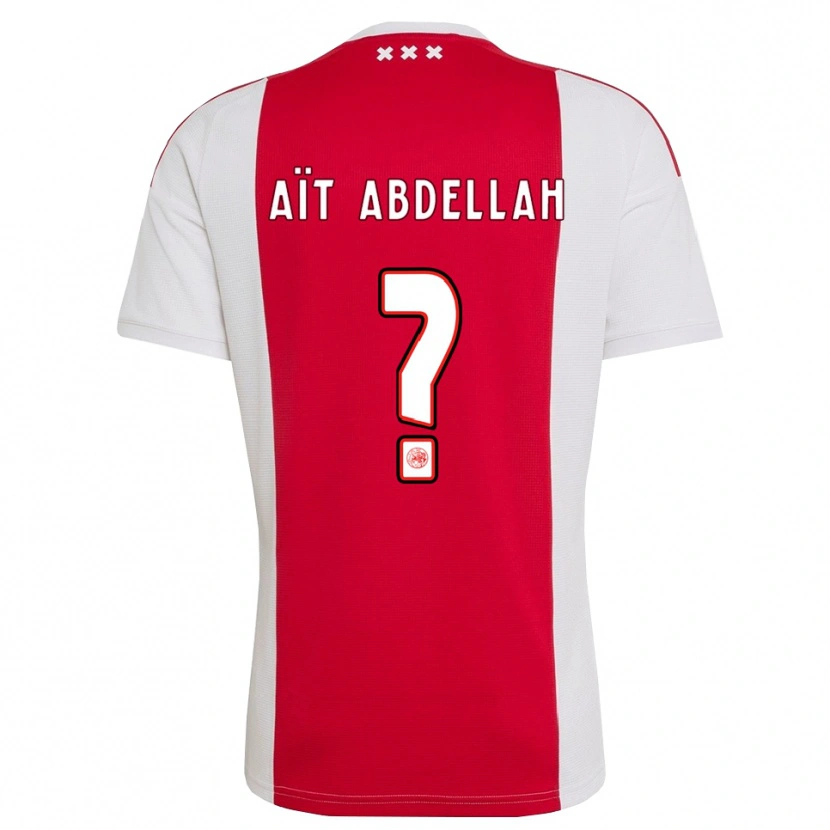 Danxen Kinder Waleed Aït Abdellah #0 Rot Weiß Gelb Heimtrikot Trikot 2026/27 T-Shirt Schweiz