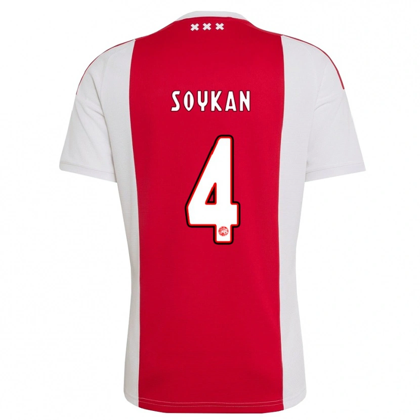 Danxen Kinder Aykan Soykan #4 Rot Weiß Gelb Heimtrikot Trikot 2026/27 T-Shirt Schweiz