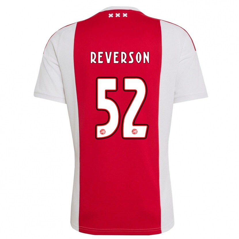 Danxen Kinder Paul Reverson #52 Rot Weiß Gelb Heimtrikot Trikot 2026/27 T-Shirt Schweiz