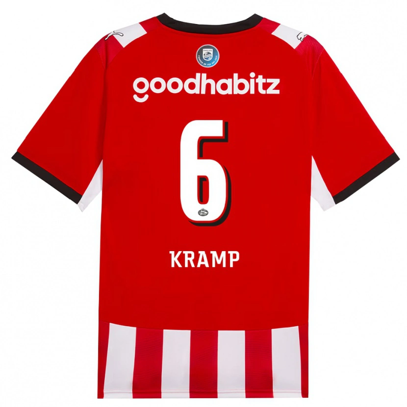 Danxen Kinder Michael Kramp #6 Rot Weiß Schwarz Heimtrikot Trikot 2026/27 T-Shirt Schweiz