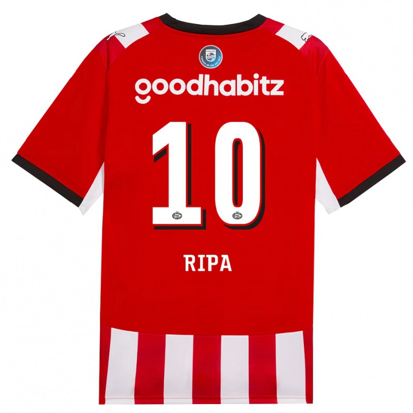 Danxen Kinder Chimera Ripa #10 Rot Weiß Schwarz Heimtrikot Trikot 2026/27 T-Shirt Schweiz