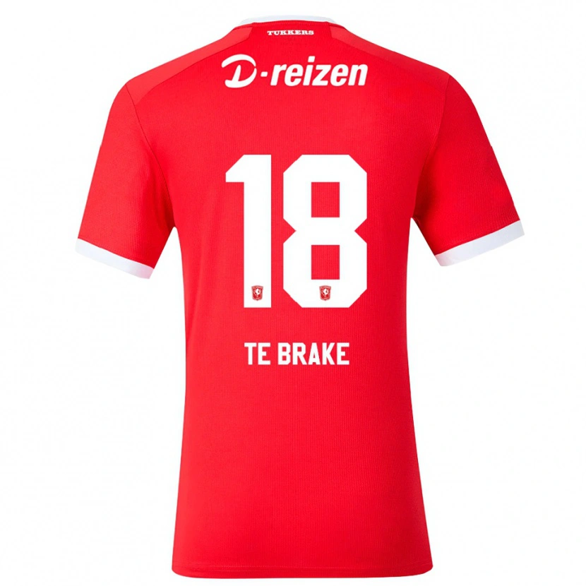 Danxen Kinder Sophie Te Brake #18 Rot Weiß Heimtrikot Trikot 2026/27 T-Shirt Schweiz