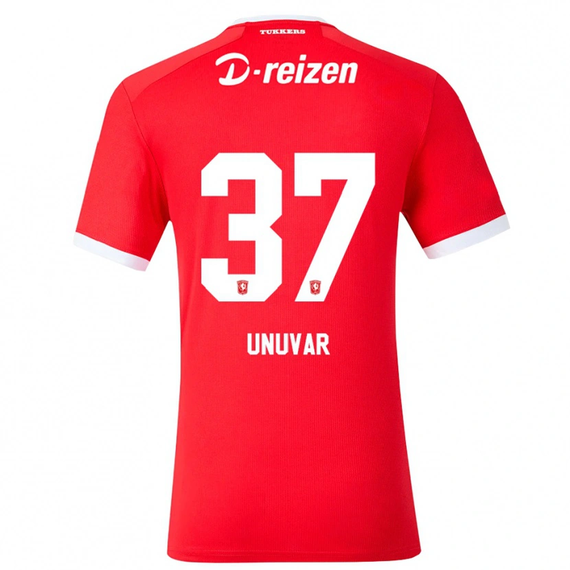 Danxen Kinder Naci Ünüvar #37 Rot Weiß Heimtrikot Trikot 2026/27 T-Shirt Schweiz