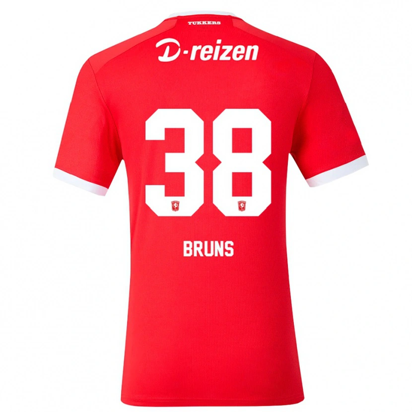 Danxen Kinder Max Bruns #38 Rot Weiß Heimtrikot Trikot 2026/27 T-Shirt Schweiz