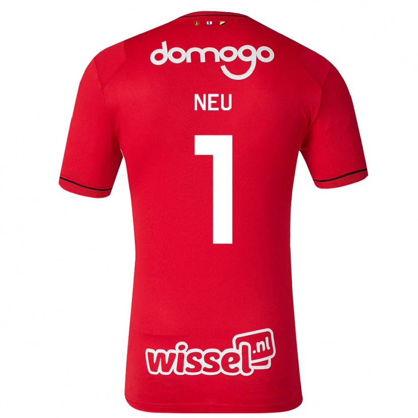Danxen Kinder Luca Neu #1 Rot Weiß Schwarz Heimtrikot Trikot 2026/27 T-Shirt Schweiz