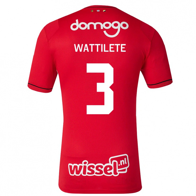 Danxen Kinder Julia Wattilete #3 Rot Weiß Schwarz Heimtrikot Trikot 2026/27 T-Shirt Schweiz