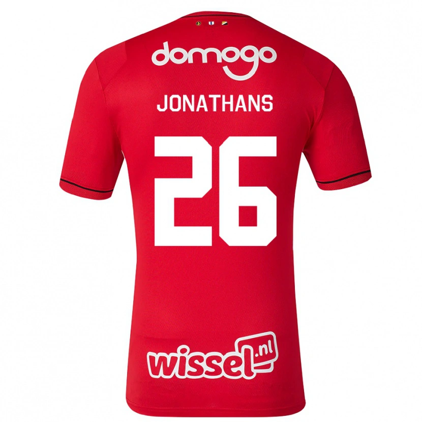 Danxen Kinder Miliano Jonathans #26 Rot Weiß Schwarz Heimtrikot Trikot 2026/27 T-Shirt Schweiz