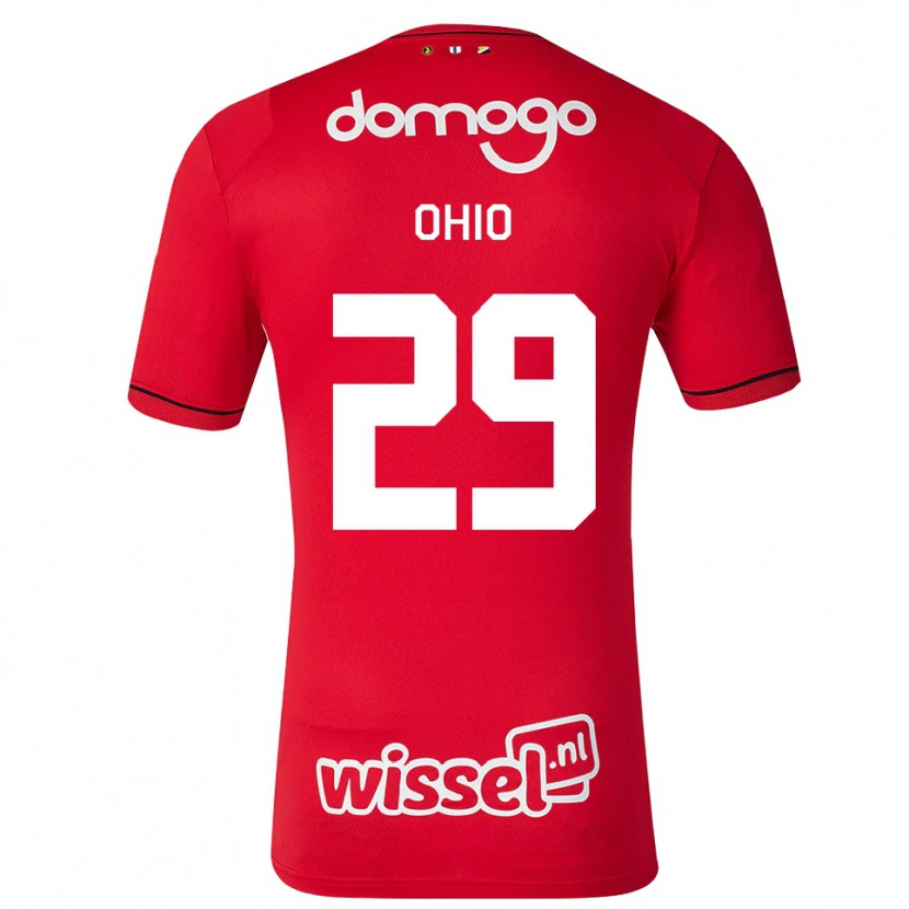 Danxen Kinder Noah Ohio #29 Rot Weiß Schwarz Heimtrikot Trikot 2026/27 T-Shirt Schweiz
