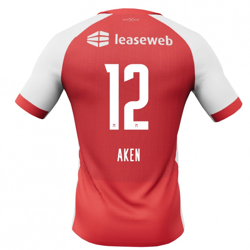 Danxen Kinder Latrell Aken #12 Rot Weiß Schwarz Heimtrikot Trikot 2026/27 T-Shirt Schweiz