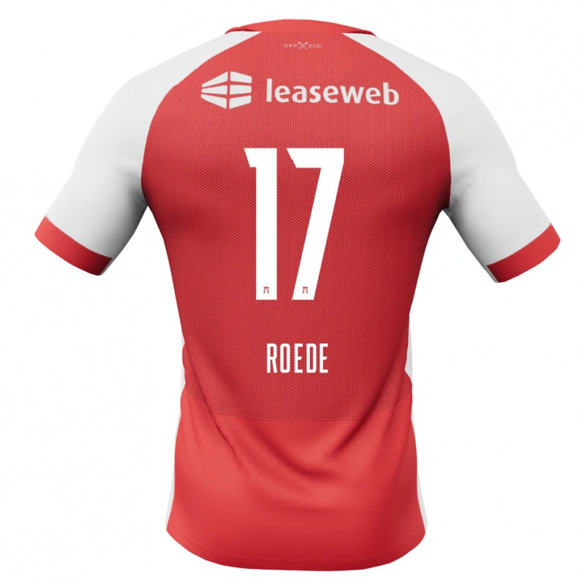 Danxen Kinder Melle Roede #17 Rot Weiß Schwarz Heimtrikot Trikot 2026/27 T-Shirt Schweiz