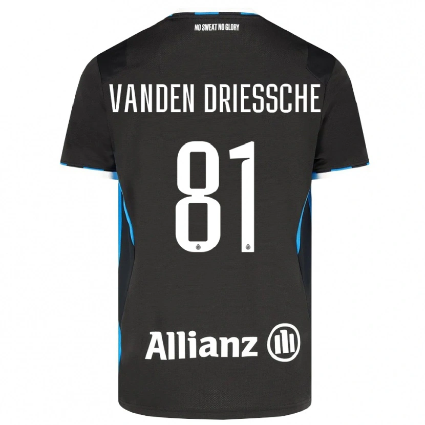 Danxen Kinder Argus Vanden Driessche #81 Schwarz Rot Blau Heimtrikot Trikot 2026/27 T-Shirt Schweiz