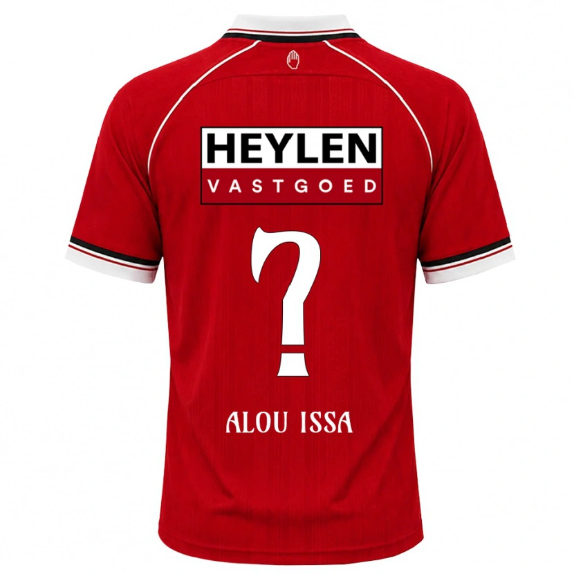 Danxen Kinder Benjamin Alou Issa #0 Rot Weiß Schwarz Heimtrikot Trikot 2026/27 T-Shirt Schweiz