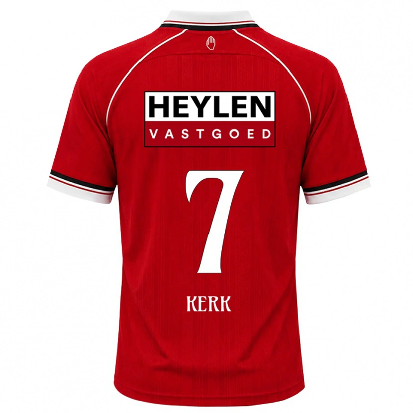 Danxen Kinder Gyrano Kerk #7 Rot Weiß Schwarz Heimtrikot Trikot 2026/27 T-Shirt Schweiz