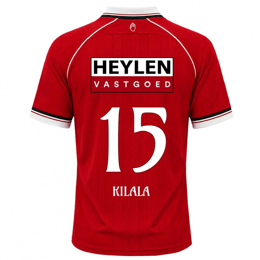 Danxen Kinder Baptiste Kilala #15 Rot Weiß Schwarz Heimtrikot Trikot 2026/27 T-Shirt Schweiz