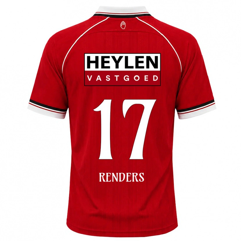 Danxen Kinder Semm Renders #17 Rot Weiß Schwarz Heimtrikot Trikot 2026/27 T-Shirt Schweiz