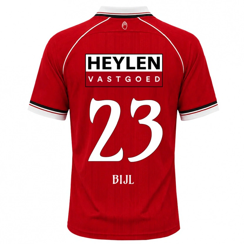 Danxen Kinder Glenn Bijl #23 Rot Weiß Schwarz Heimtrikot Trikot 2026/27 T-Shirt Schweiz