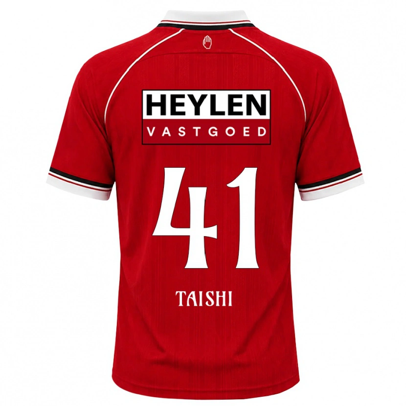 Danxen Kinder Taishi Brandon Nozawa #41 Rot Weiß Schwarz Heimtrikot Trikot 2026/27 T-Shirt Schweiz