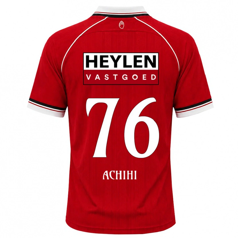 Danxen Kinder Orseer Achihi #76 Rot Weiß Schwarz Heimtrikot Trikot 2026/27 T-Shirt Schweiz