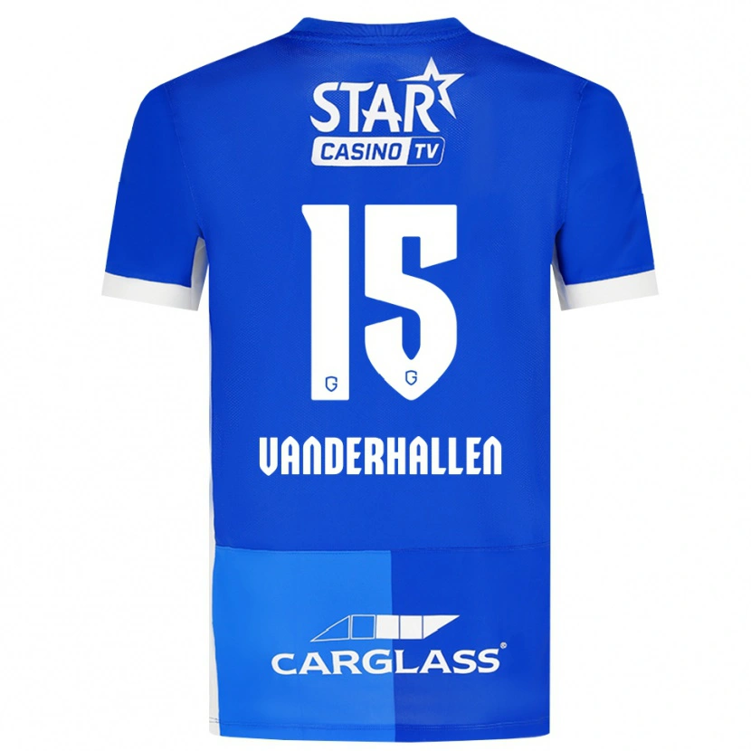 Danxen Kinder Yari Vanderhallen #15 Mittelblau Königlichblau Weiß Heimtrikot Trikot 2026/27 T-Shirt Schweiz
