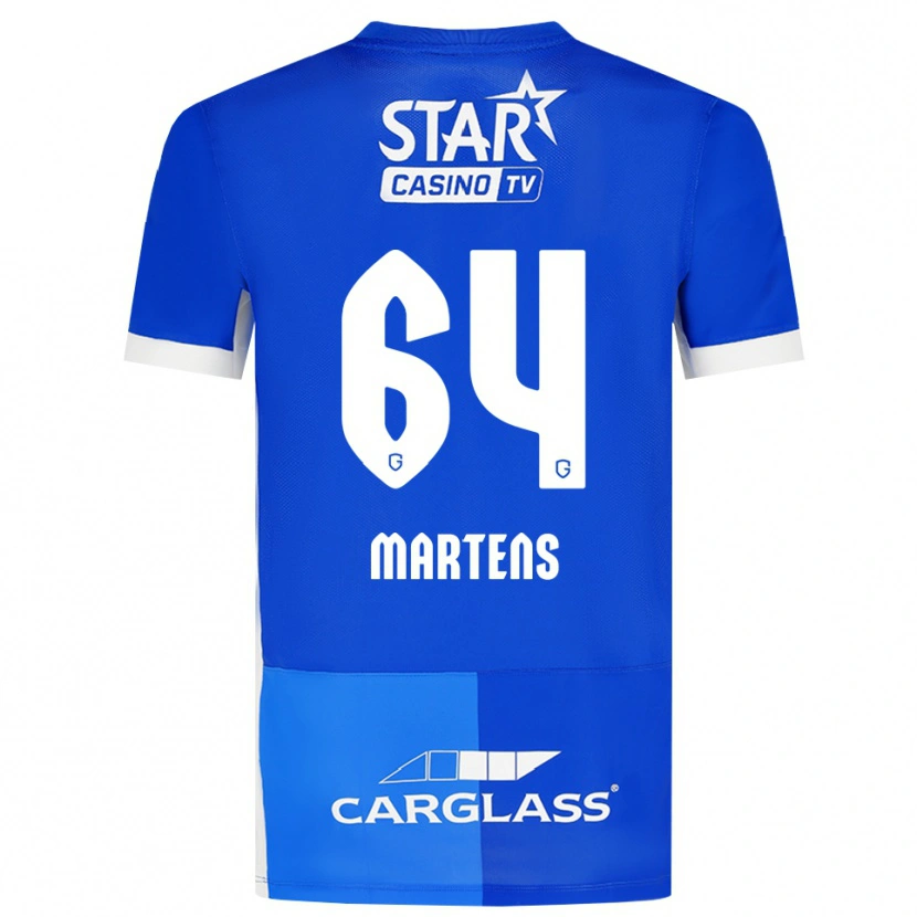 Danxen Kinder Nolan Martens #64 Mittelblau Königlichblau Weiß Heimtrikot Trikot 2026/27 T-Shirt Schweiz
