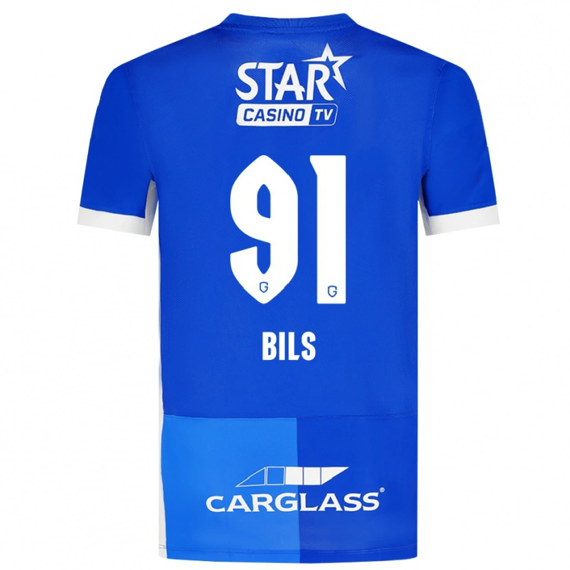 Danxen Kinder Elise Bils #91 Mittelblau Königlichblau Weiß Heimtrikot Trikot 2026/27 T-Shirt Schweiz