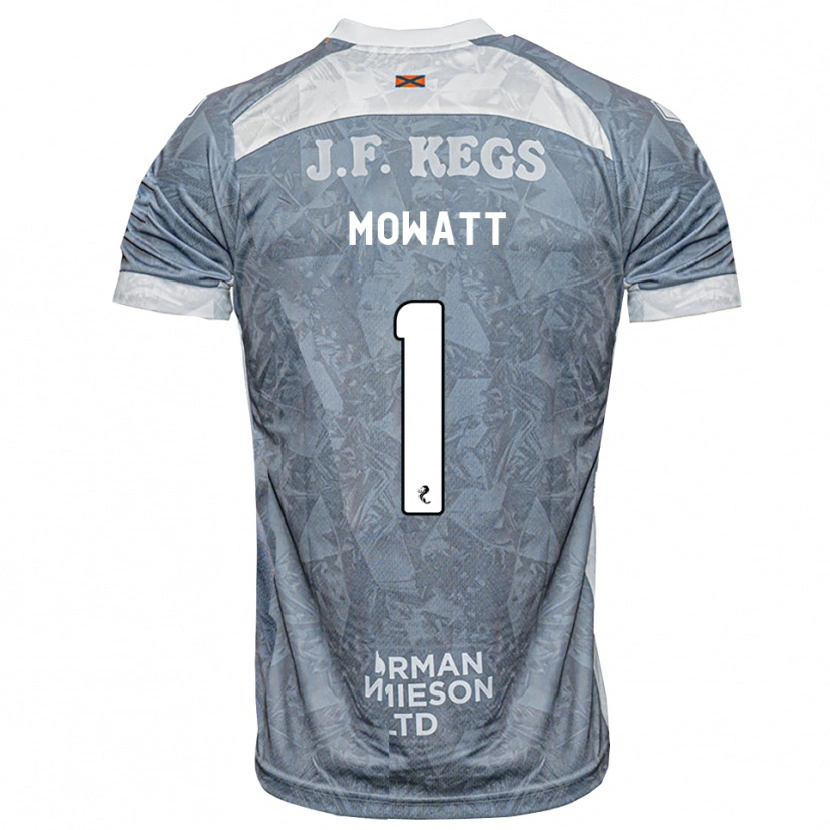 Danxen Kinder Beth Mowatt #1 Hellgrau Auswärtstrikot Trikot 2026/27 T-Shirt Schweiz