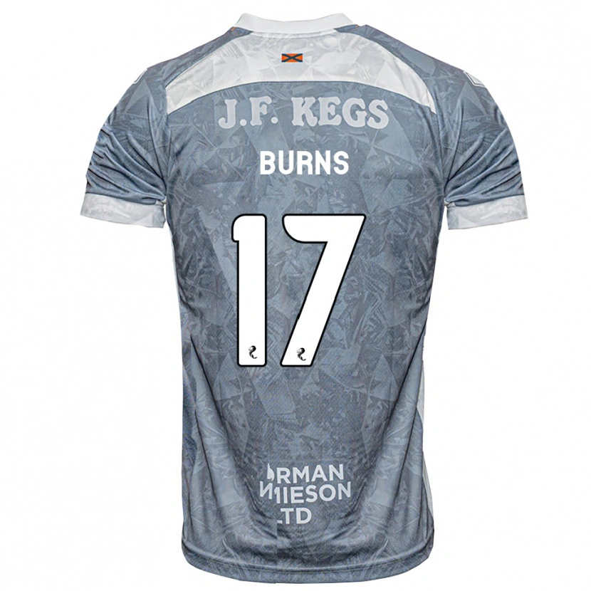 Danxen Kinder Megan Burns #17 Hellgrau Auswärtstrikot Trikot 2026/27 T-Shirt Schweiz