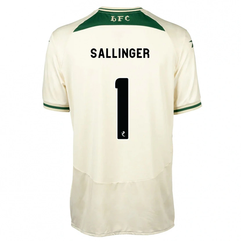 Danxen Kinder Raphael Sallinger #1 Weiß Waldgrün Auswärtstrikot Trikot 2026/27 T-Shirt Schweiz