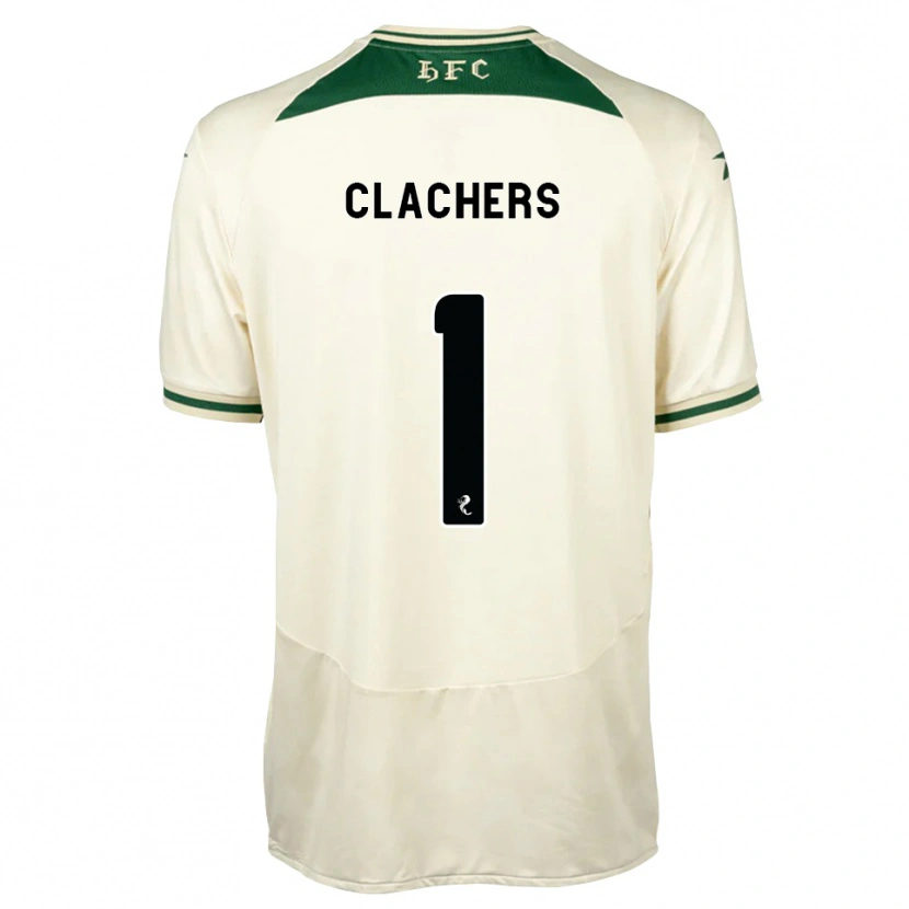 Danxen Kinder Erin Clachers #1 Weiß Waldgrün Auswärtstrikot Trikot 2026/27 T-Shirt Schweiz