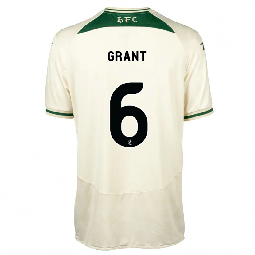Danxen Kinder Ciara Grant #6 Weiß Waldgrün Auswärtstrikot Trikot 2026/27 T-Shirt Schweiz
