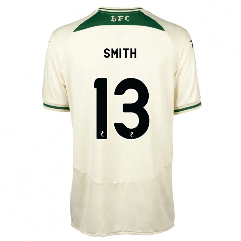 Danxen Kinder Jordan Smith #13 Weiß Waldgrün Auswärtstrikot Trikot 2026/27 T-Shirt Schweiz