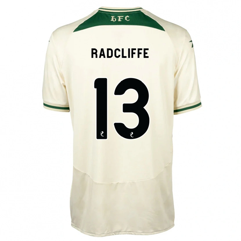 Danxen Kinder Josh Radcliffe #13 Weiß Waldgrün Auswärtstrikot Trikot 2026/27 T-Shirt Schweiz