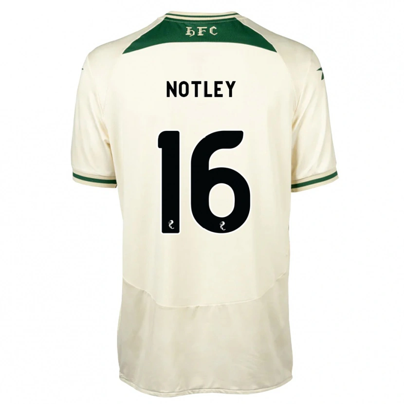Danxen Kinder Ellis Notley #16 Weiß Waldgrün Auswärtstrikot Trikot 2026/27 T-Shirt Schweiz