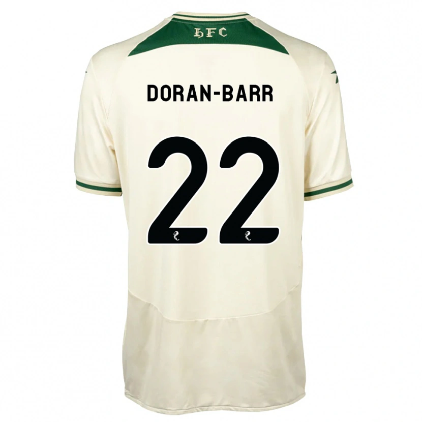Danxen Kinder Lauren Doran-Barr #22 Weiß Waldgrün Auswärtstrikot Trikot 2026/27 T-Shirt Schweiz