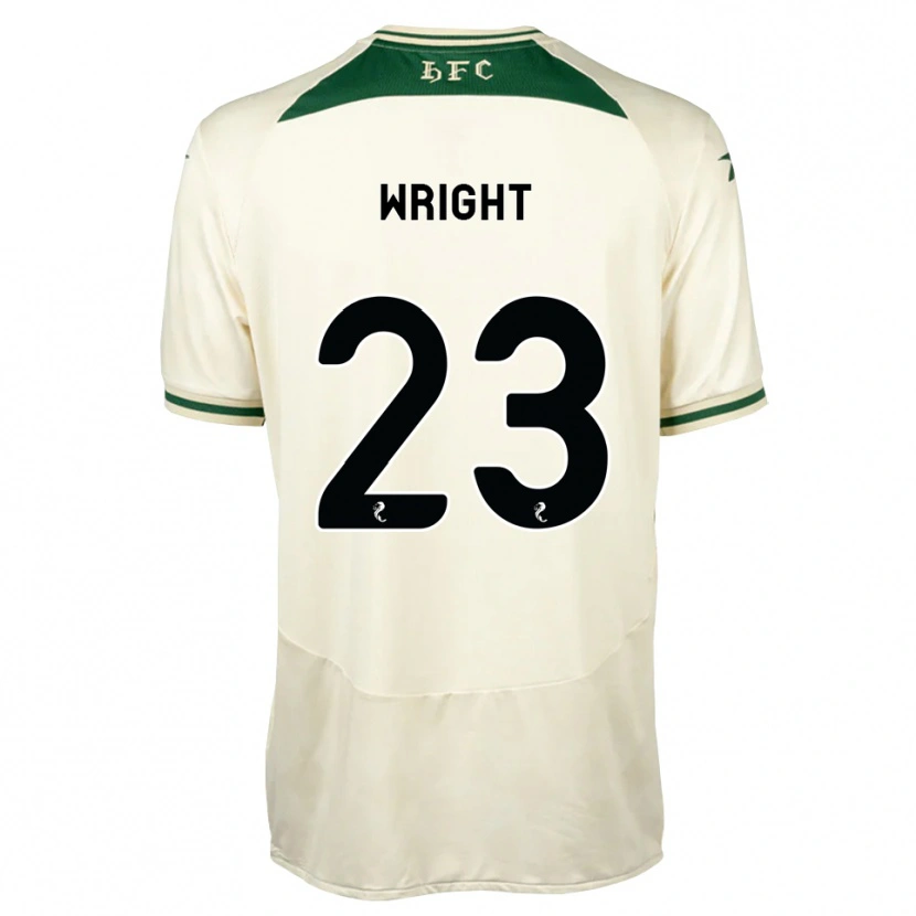 Danxen Kinder Callum Wright #23 Weiß Waldgrün Auswärtstrikot Trikot 2026/27 T-Shirt Schweiz