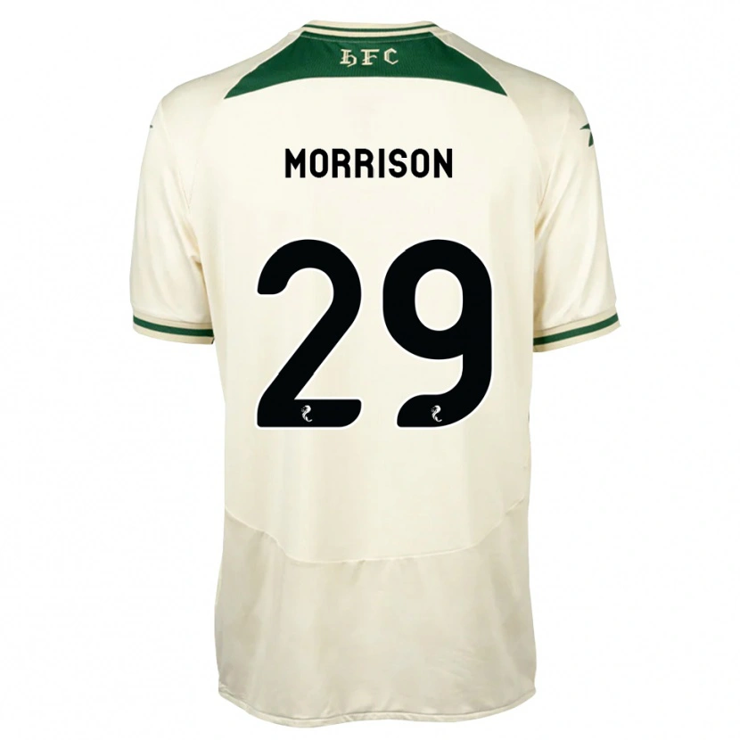 Danxen Kinder Kirsty Morrison #29 Weiß Waldgrün Auswärtstrikot Trikot 2026/27 T-Shirt Schweiz