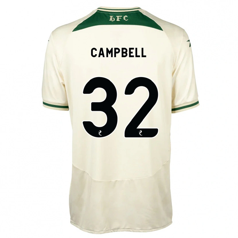 Danxen Kinder Josh Campbell #32 Weiß Waldgrün Auswärtstrikot Trikot 2026/27 T-Shirt Schweiz