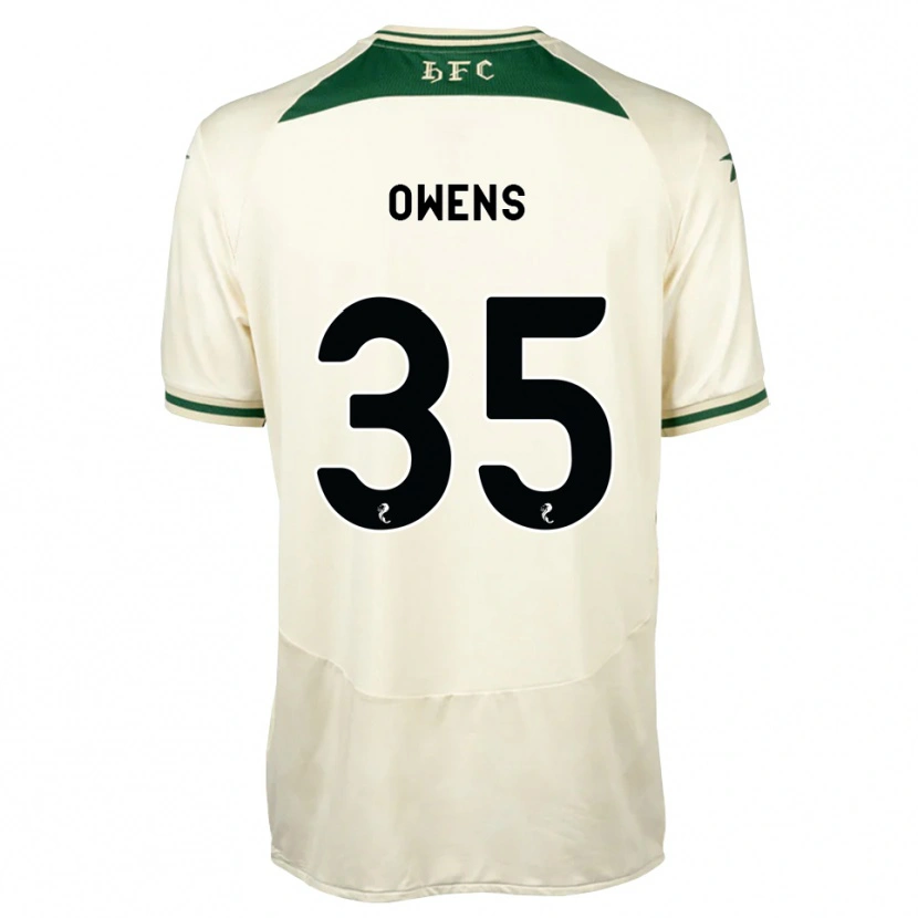 Danxen Kinder Freddie Owens #35 Weiß Waldgrün Auswärtstrikot Trikot 2026/27 T-Shirt Schweiz