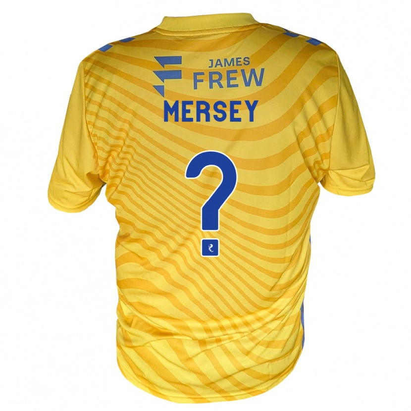 Danxen Kinder Ethan Mersey #0 Königsblau Gelb Auswärtstrikot Trikot 2026/27 T-Shirt Schweiz
