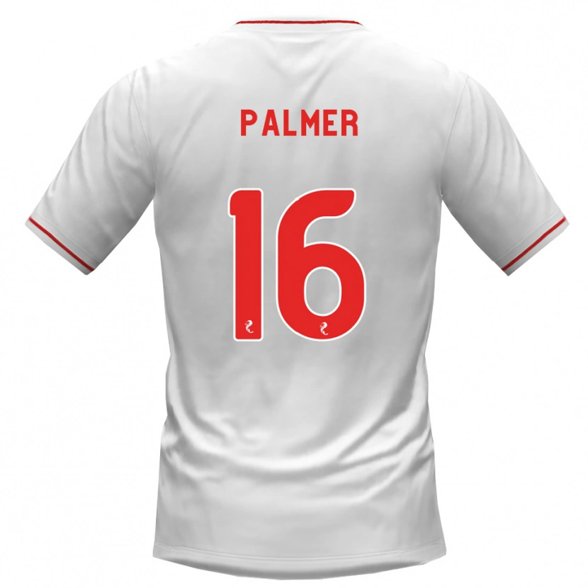 Danxen Kinder Cammy Palmer #16 Weiß Rot Auswärtstrikot Trikot 2026/27 T-Shirt Schweiz