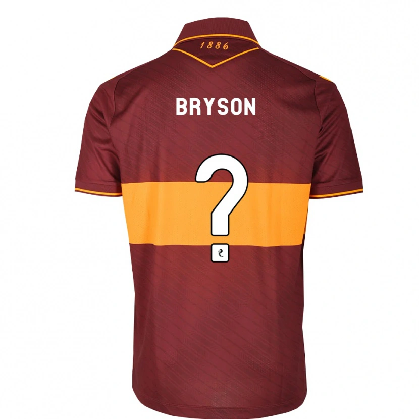Danxen Kinder Mathew Bryson #0 Orange Maroon Auswärtstrikot Trikot 2026/27 T-Shirt Schweiz