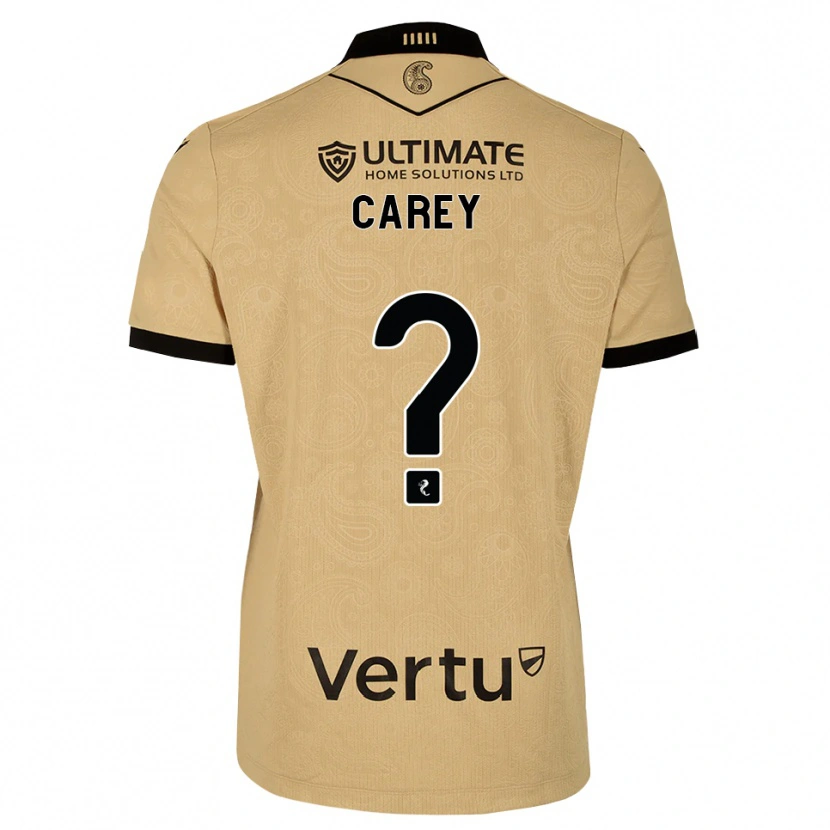 Danxen Kinder Owen Carey #0 Burlywood Schwarz Auswärtstrikot Trikot 2026/27 T-Shirt Schweiz