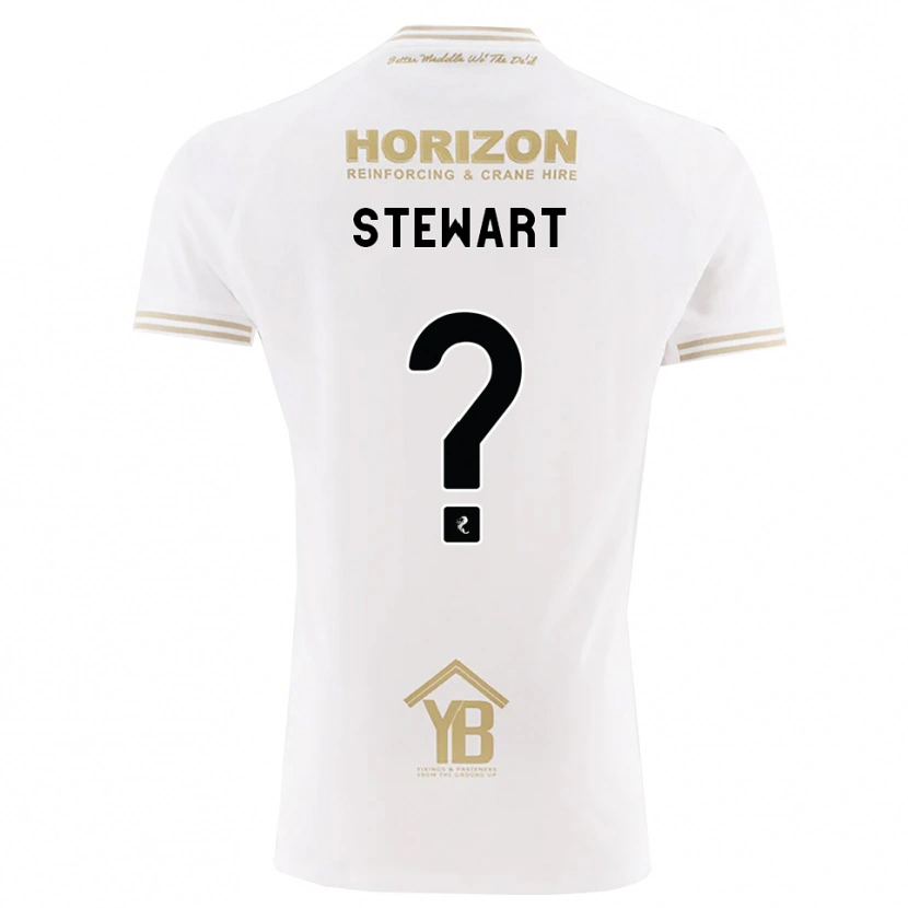 Danxen Kinder Ella Stewart #0 Weizen Weiß Auswärtstrikot Trikot 2026/27 T-Shirt Schweiz